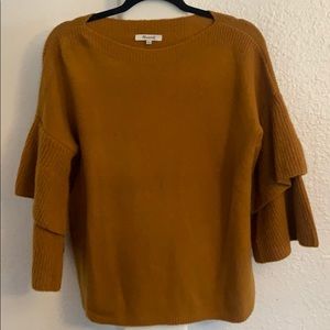 Madewell Tiered sleeve sweater